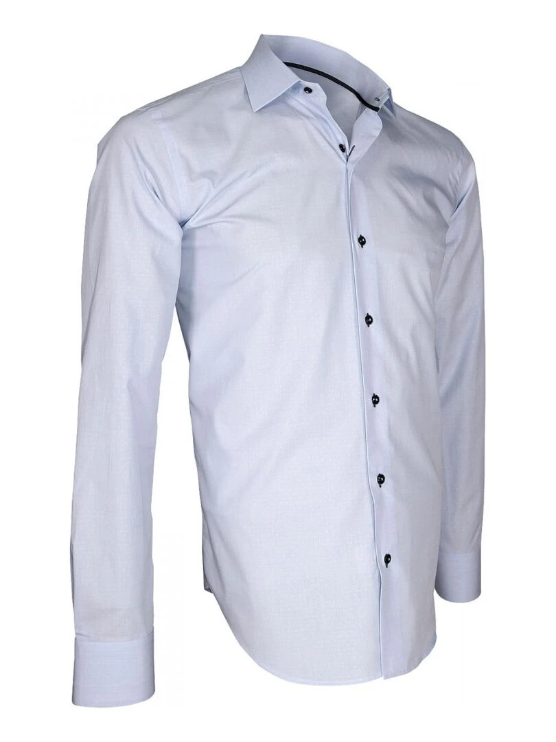 Chemise fil à fil BIAGI   Bleu ciel