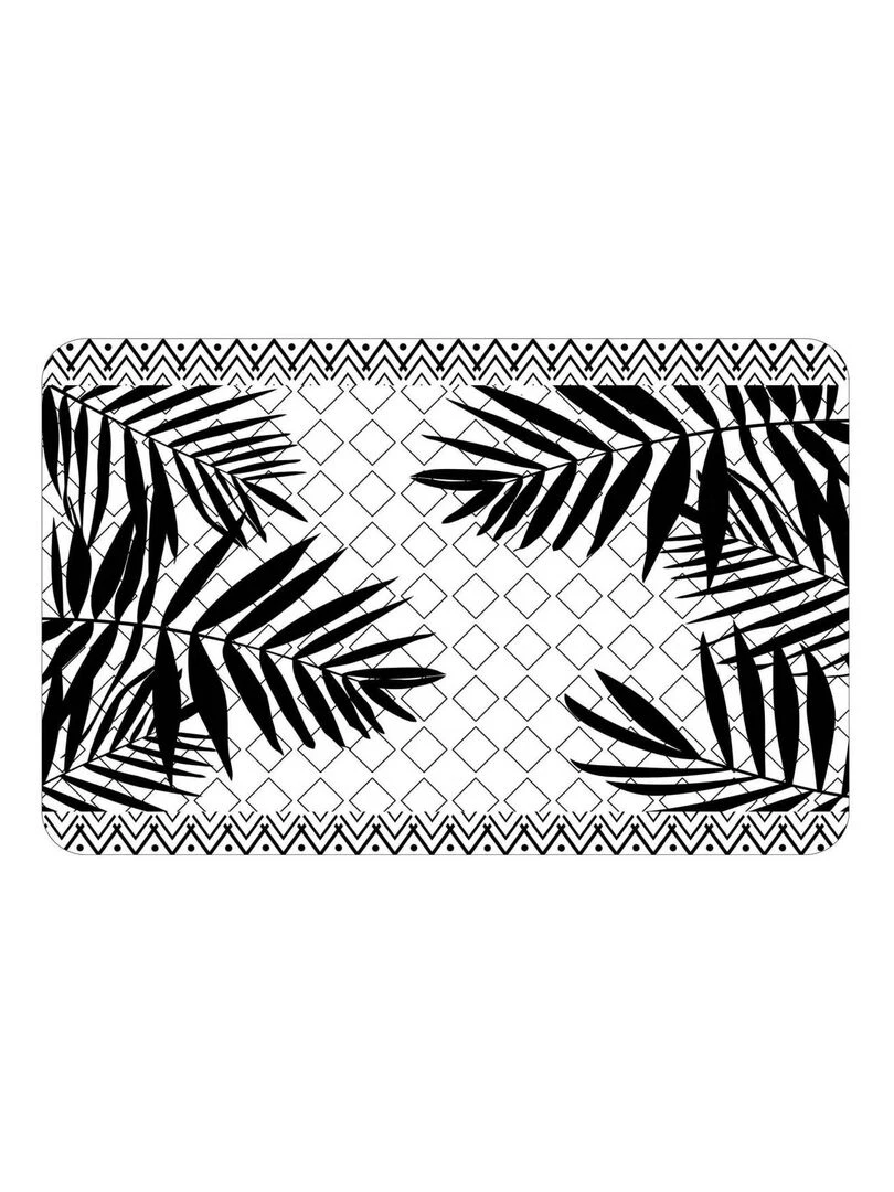 Set de table opaque Yantra Blanc