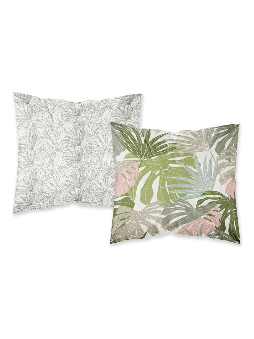 Housse de couette 220 x 240 Crazy Amana + 2 taies Vert