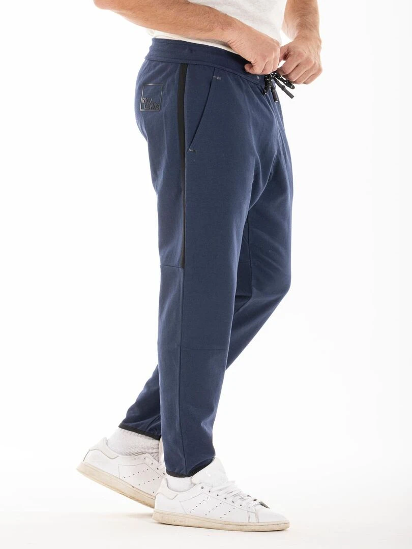 Pantalon de détente coupe fuselée KINGO 'Rica Lewis' Bleu