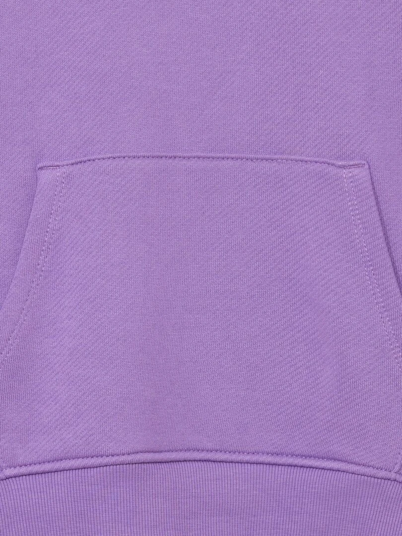 Sweat large poche kangourou Violet