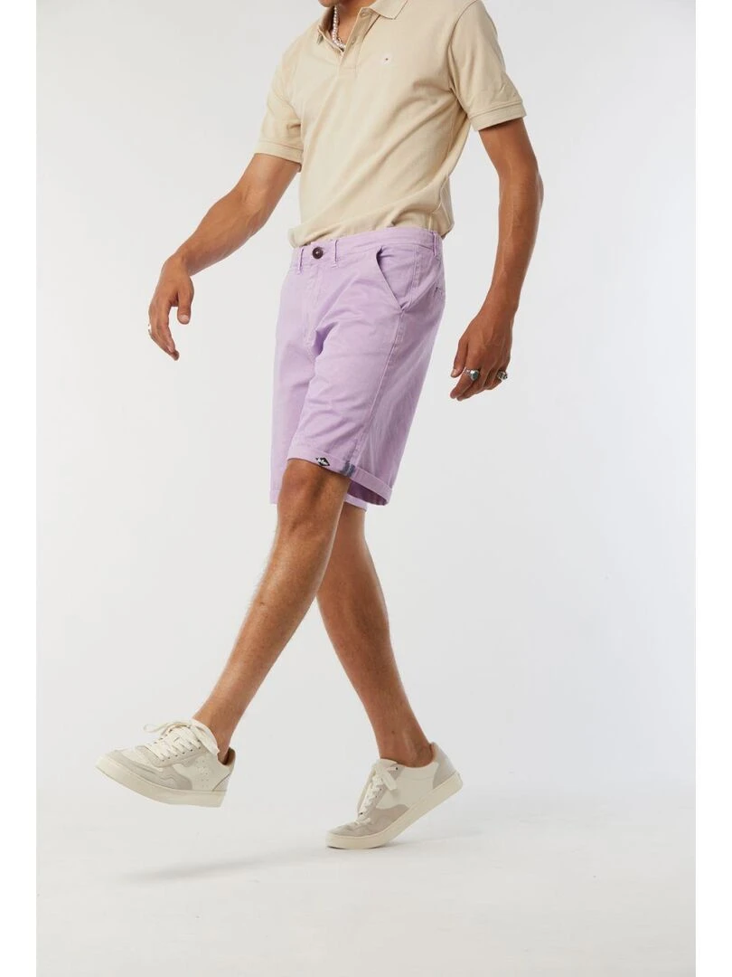 Lee Cooper   Short coton regular NARO   Violet clair