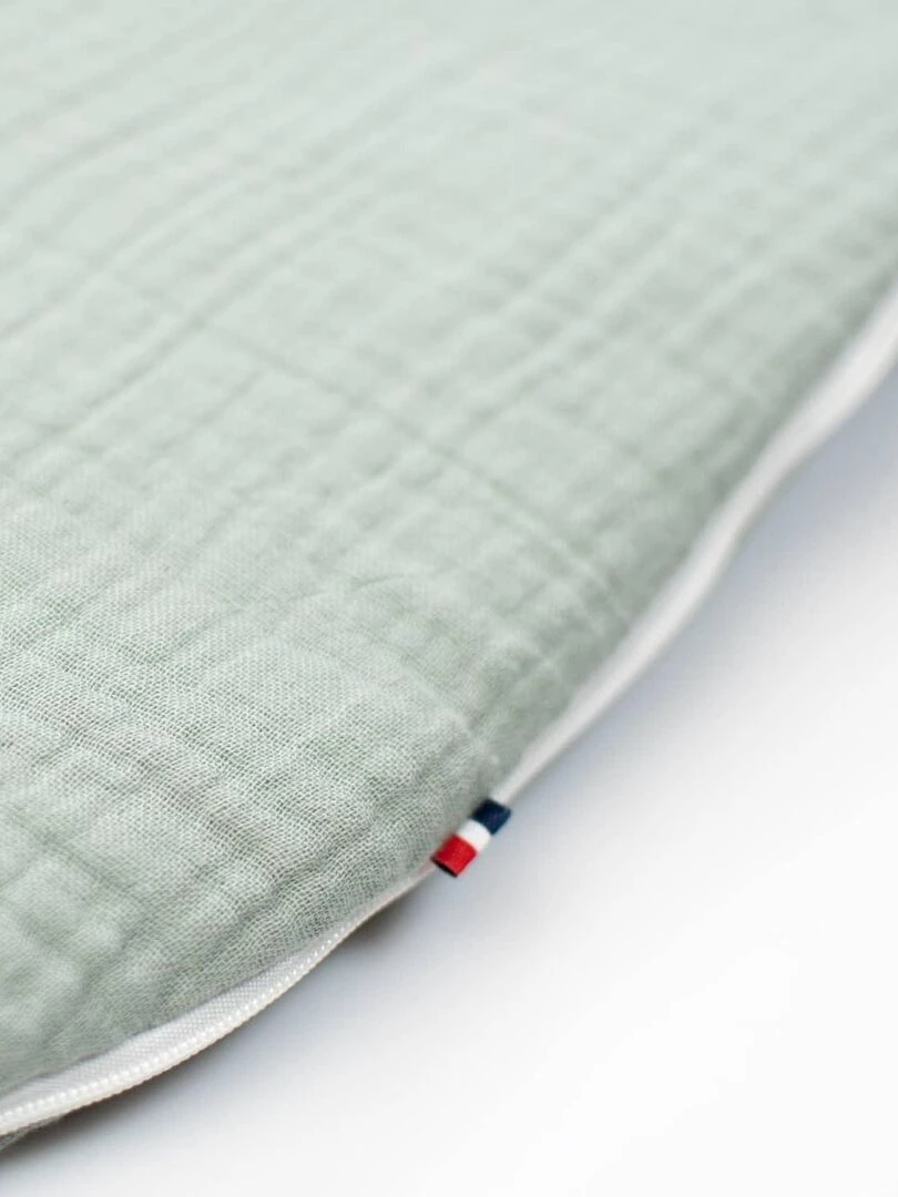 Gigoteuse sans manches en gaze de coton  Jeanne   Vert d'eau