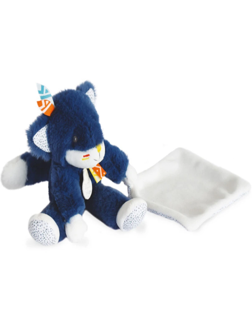 Coffret Peluche Avec Coffret Doudou Tiwipi Loup (21 Cm) N/A