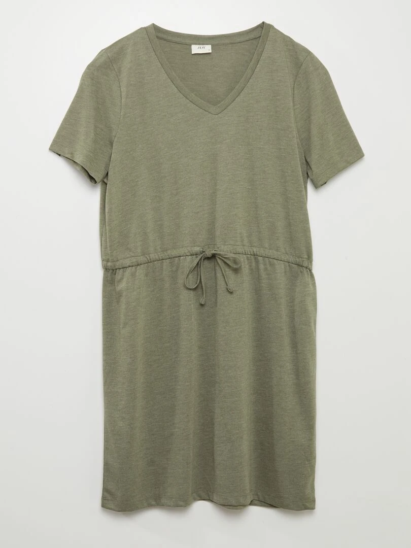 Robe en jersey 'JDY' KAKI