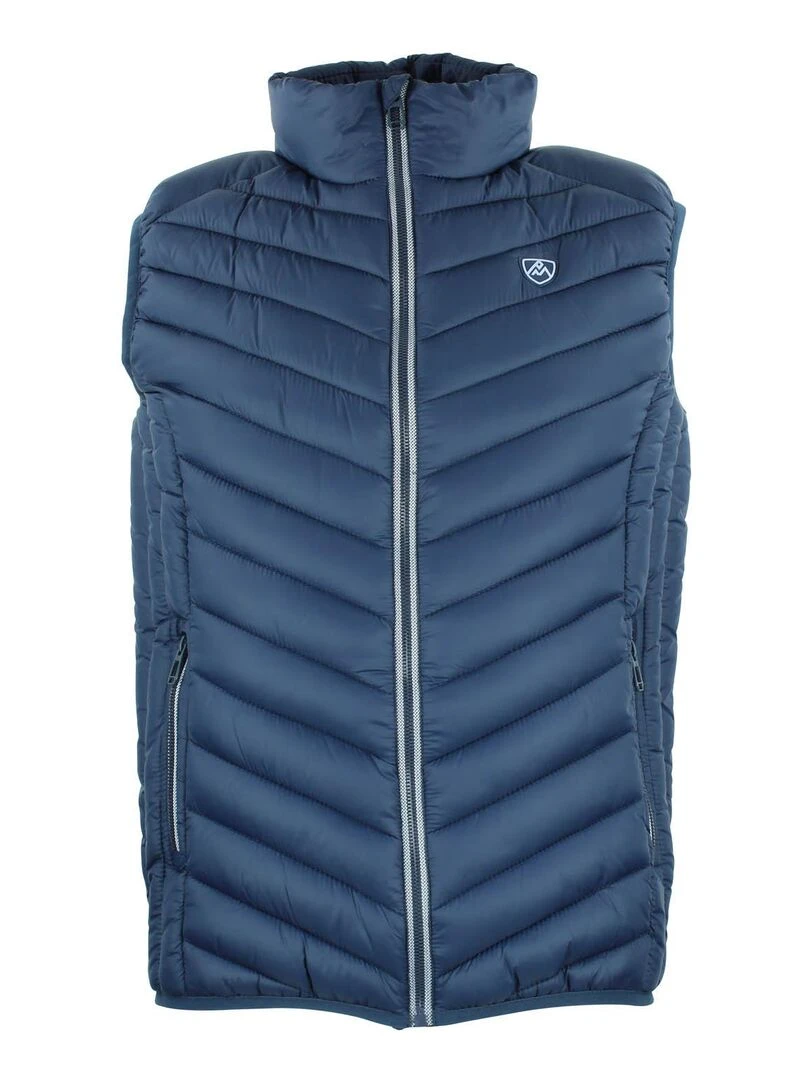 Doudoune fine sans manches homme CAVIL PEAK MOUNTAIN Bleu marine