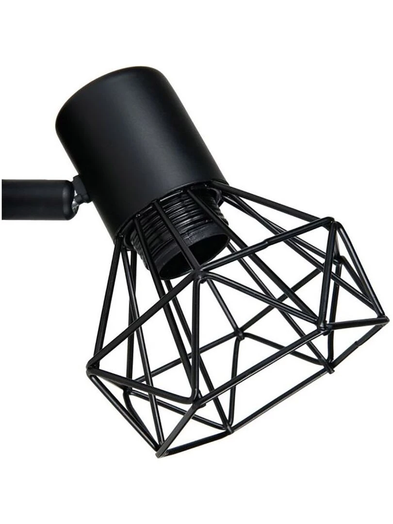 Applique spot orientable Diamont noir   Noir