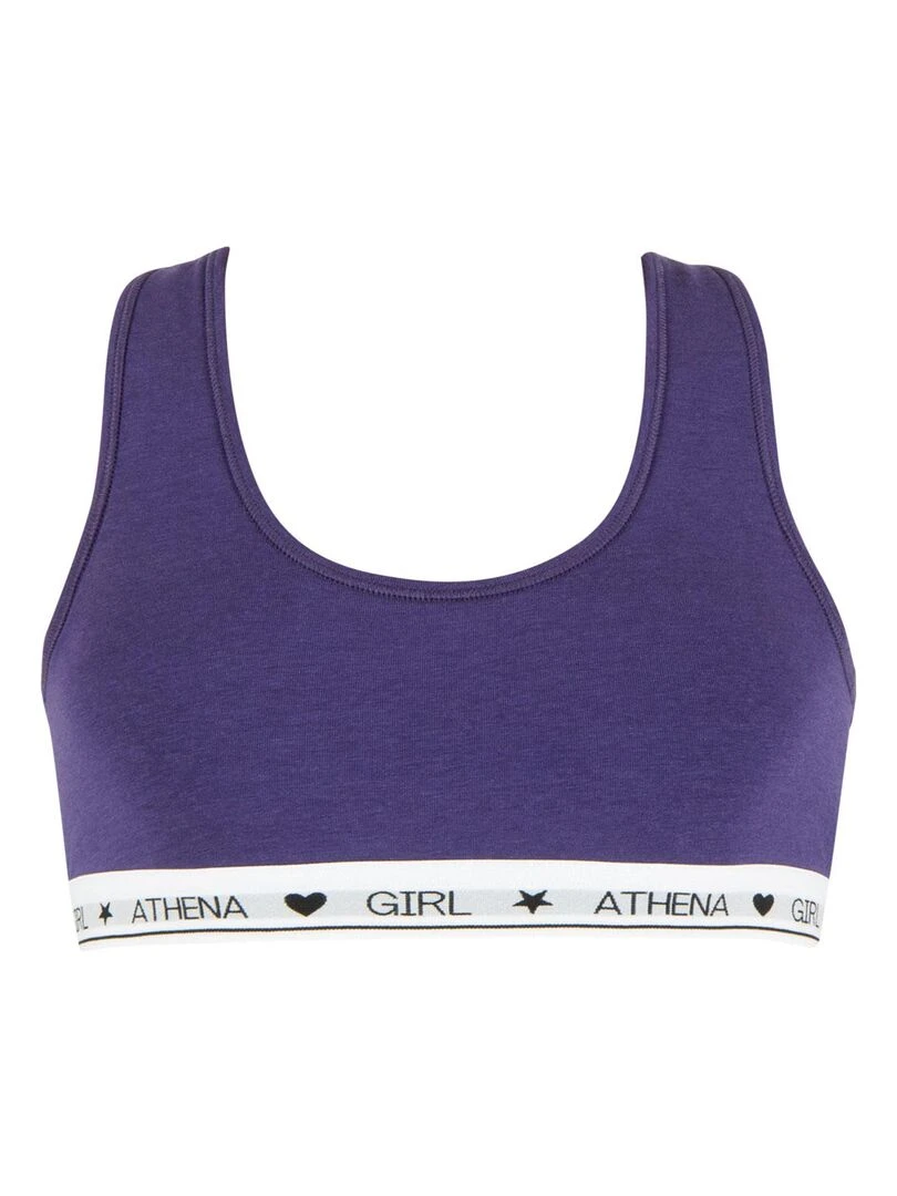 Brassière à coques amovibles fille Coton Ultra Doux Fille Violet