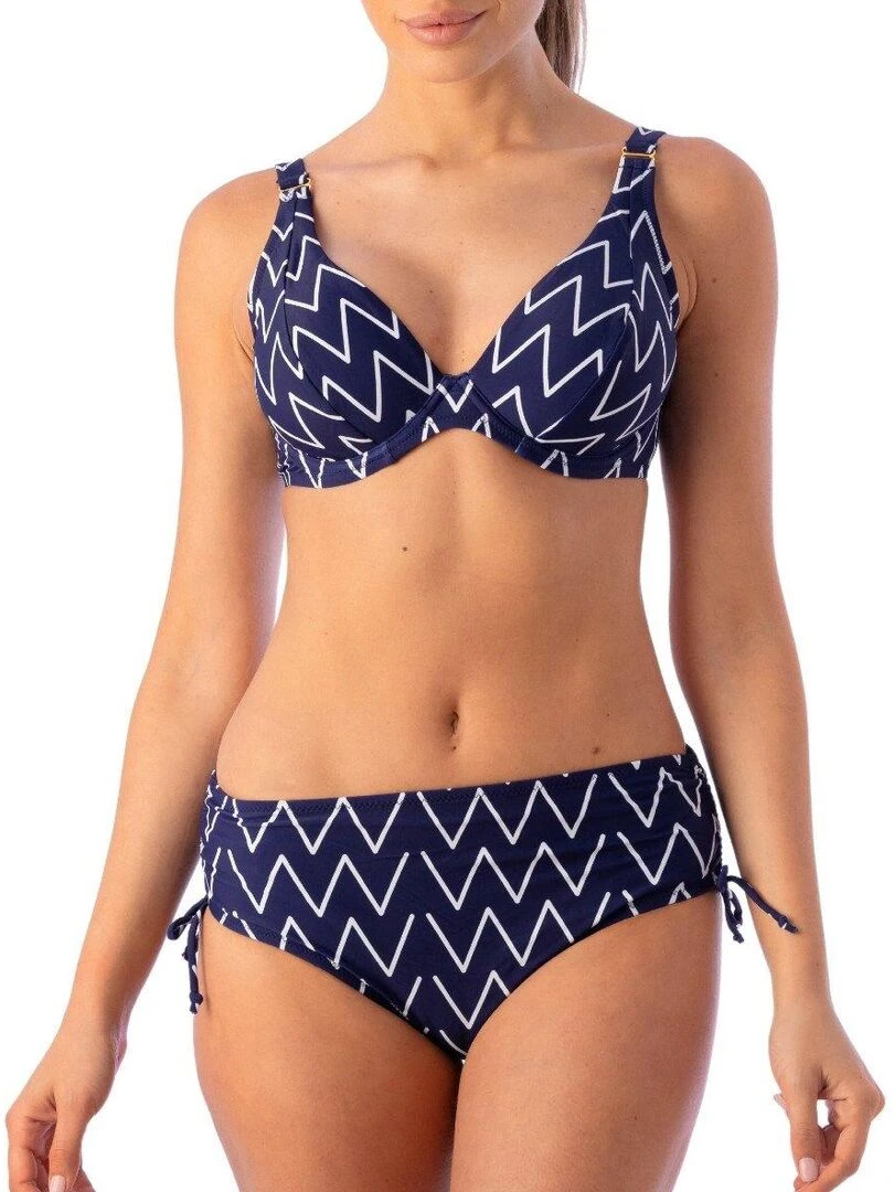 Bas de maillot de bain réglable Frida Bleu
