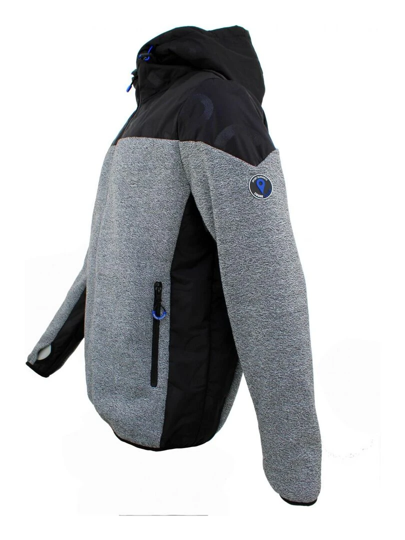 Blouson polaire homme COOPER   DEGRE CELSIUS   Bleu