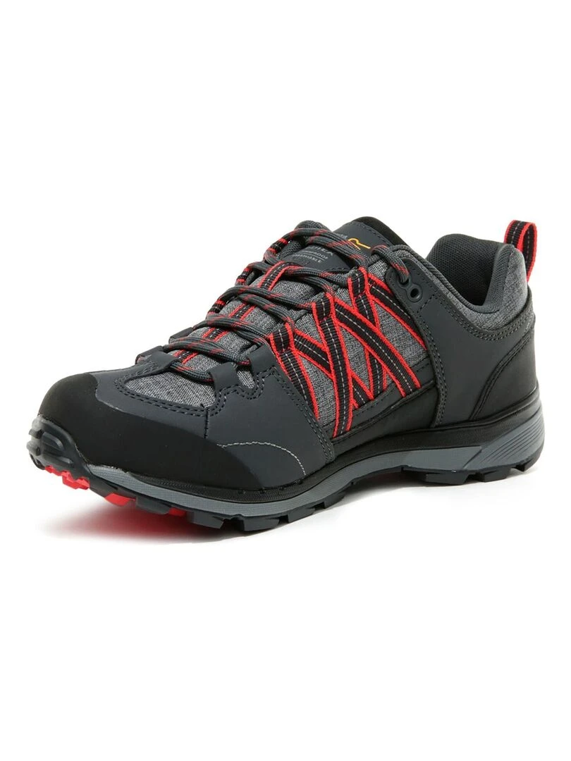 Regatta   Chaussures de randonnée SAMARIS   Gris Rouge