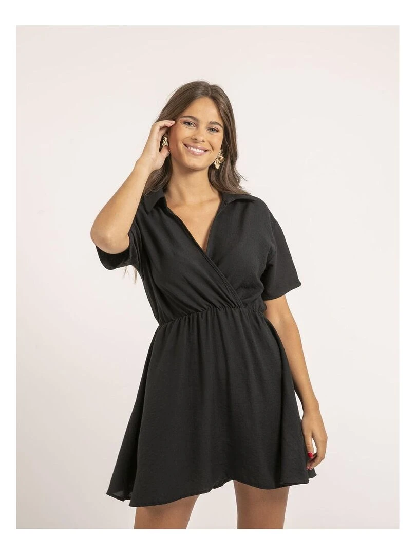 Robe courte IKONA Noir