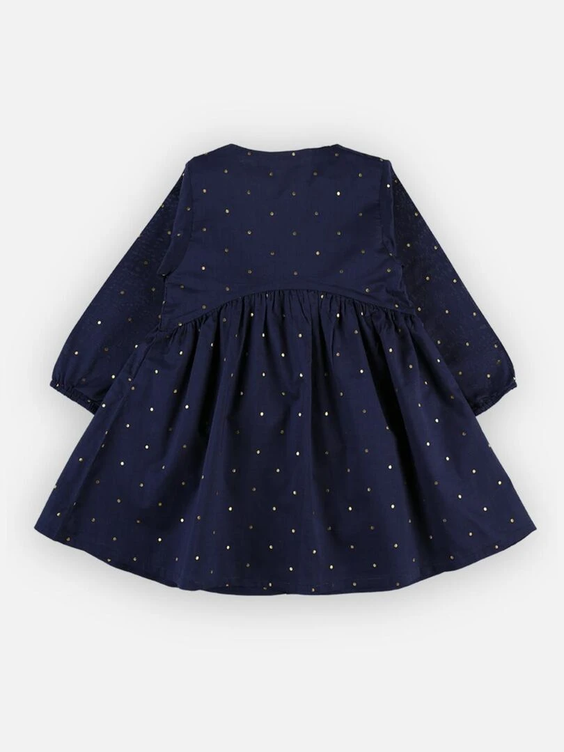 Robe à pois    Noukie's   Bleu