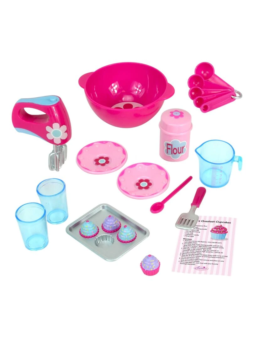 Sophia's par Teamson Kids Accessoires et tablier pour 18 poupées  rose  rose   N/A