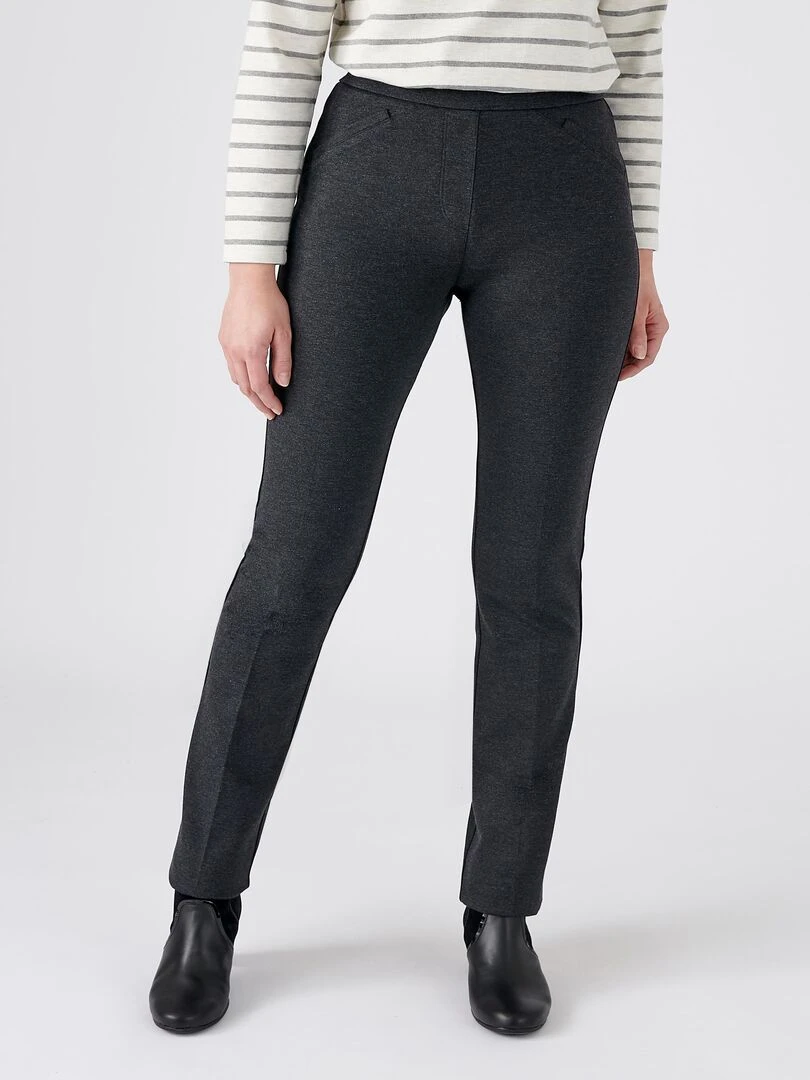 Legging maille milano Perfect Fit by Damart Damart gris anthracite