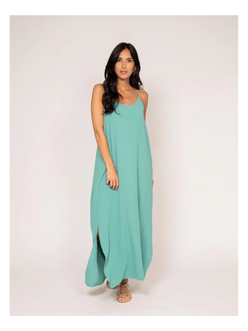 Robe longue IGGY   Vert d'eau