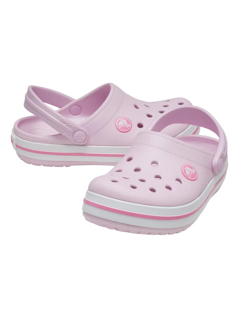 Sabot à Enfiler Crocs Enfants Crocband Clob   Rose