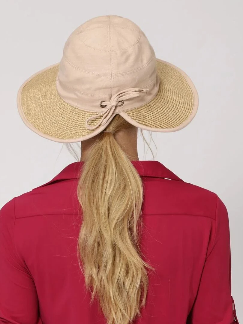 Chapeau souple/capeline Thai Trigo Upf50+ / UV Line   Beige