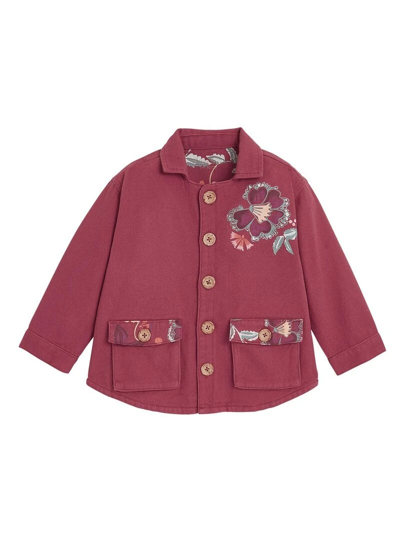 Veste en jean fille Jodhpur Rose