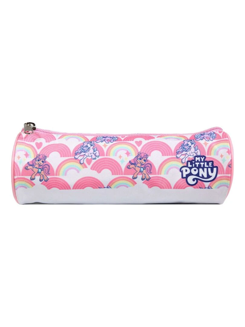 BAGTROTTER Trousse scolaire ronde My Little Pony Rose Rose
