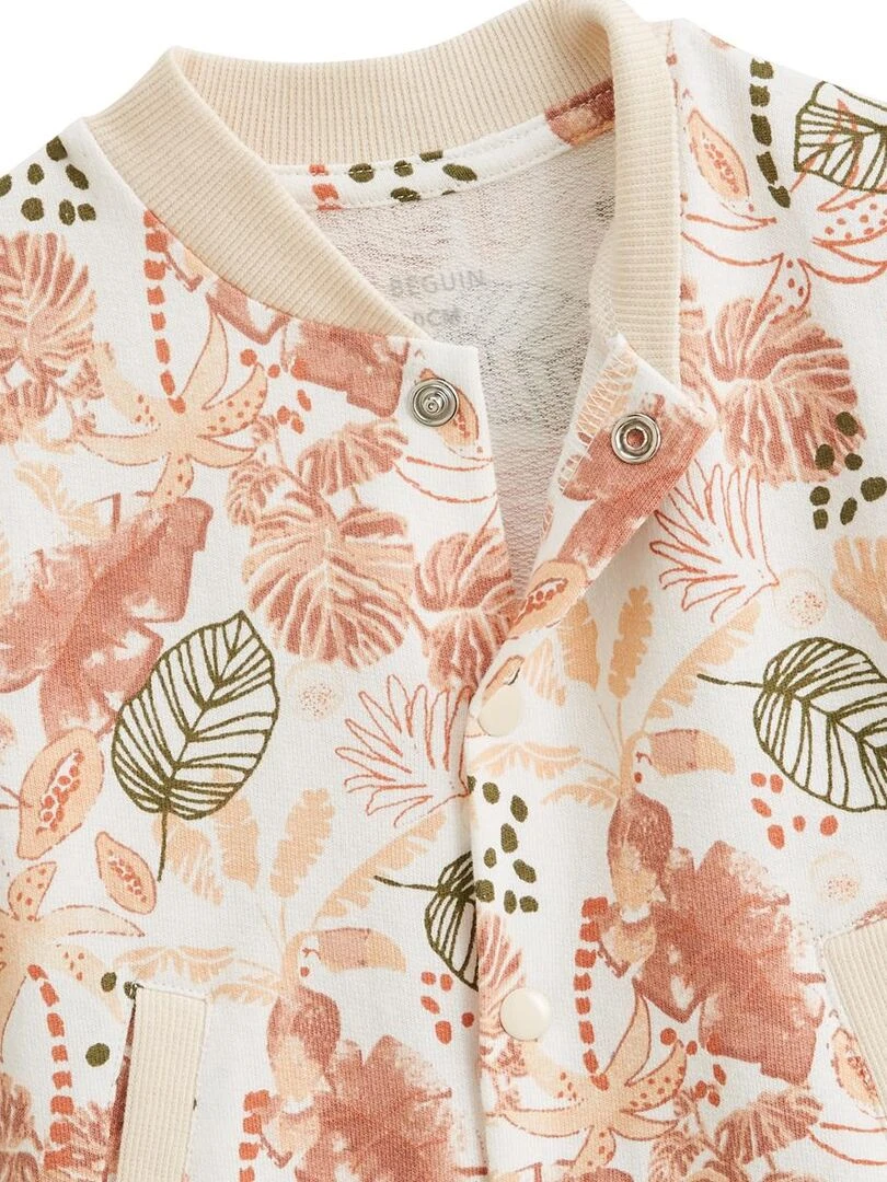 Veste teddy bébé Para   Orange