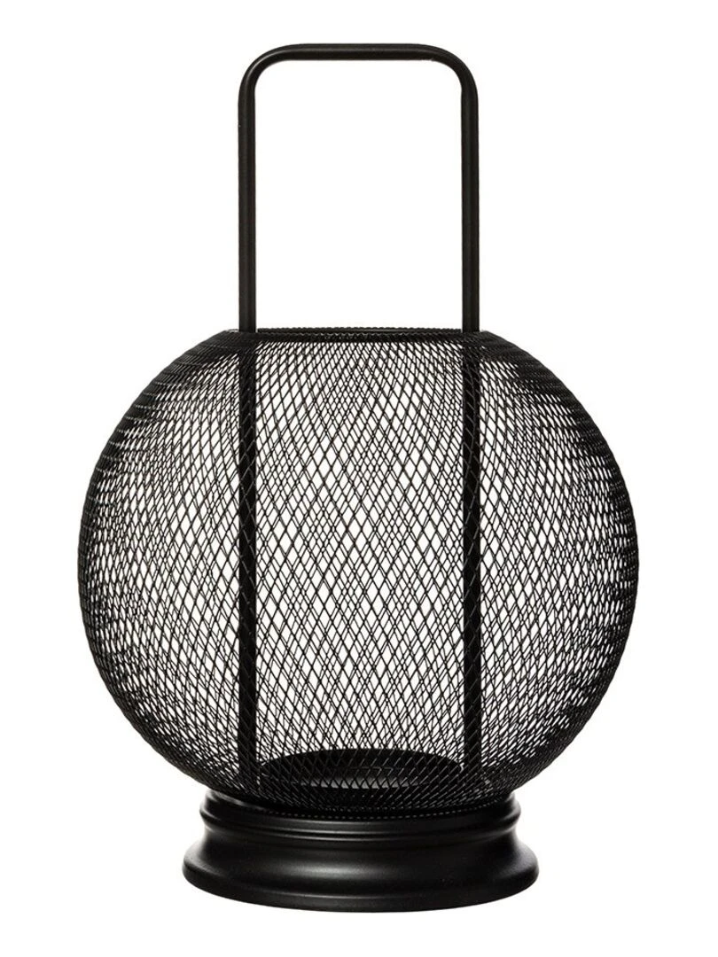 Lanterne résille boule D23 5 noir   Noir