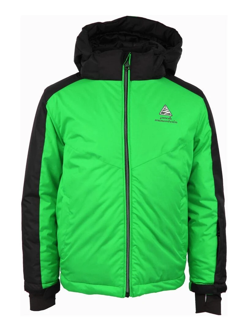 Blouson de ski garçon EGEE PEAK MOUNTAIN Vert