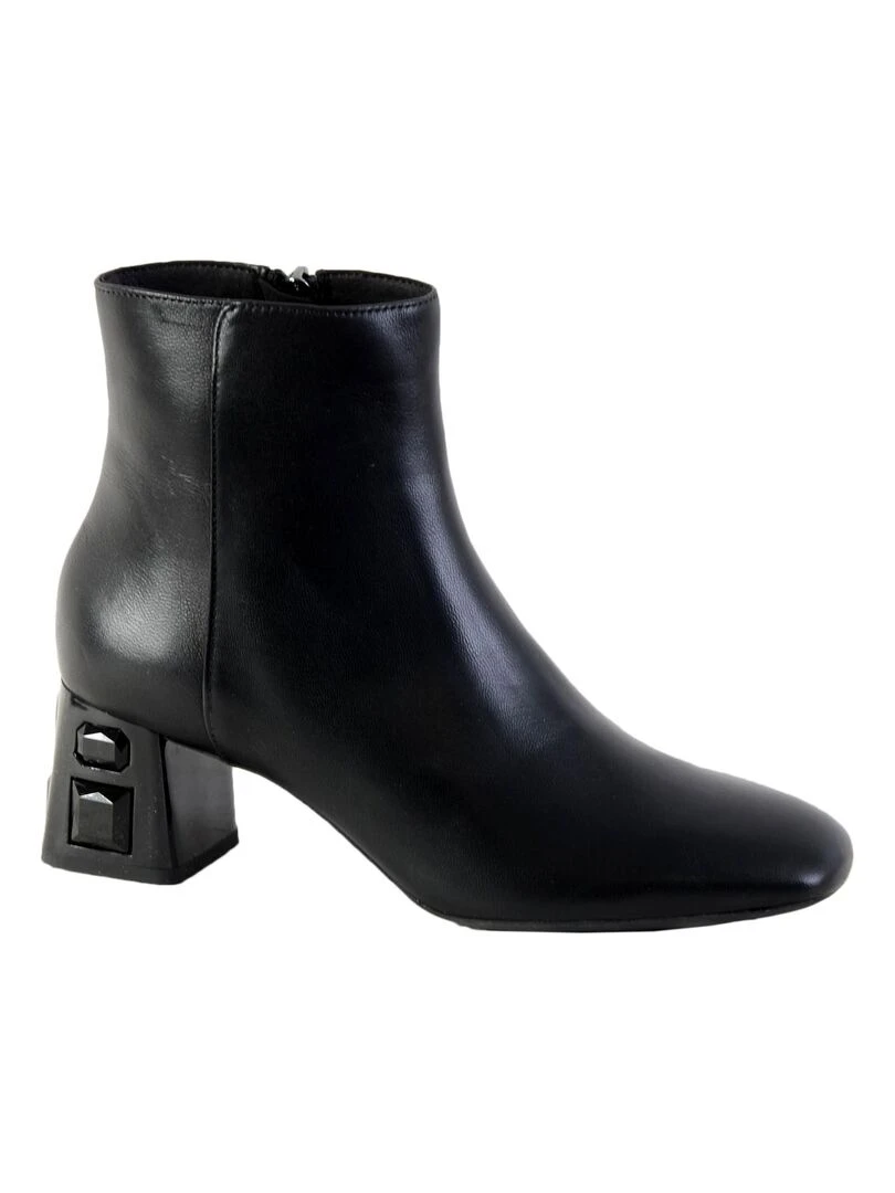 Bottes Geox D Seyla Plus A Nappa Goat LE Noir