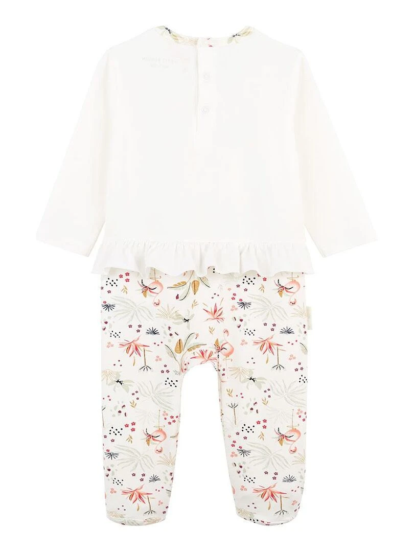 Pyjama bébé Petit Paradis Ecru