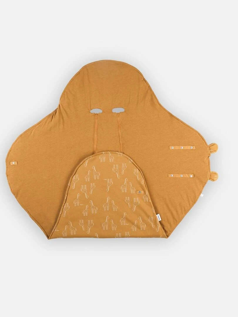 Couverture promenade en jersey BIO  ocre   Noukie's   Jaune