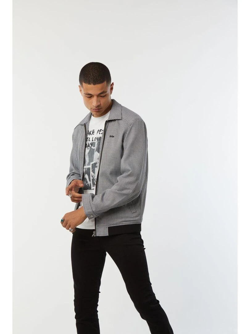 Lee Cooper   Veste manches longues coton regular FRUTO   Blanc Noir