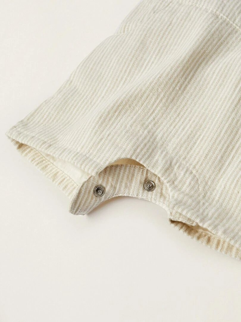 Salopette pour Nouveau Né 'Special Days'  CÉRÉMONIE   Beige clair