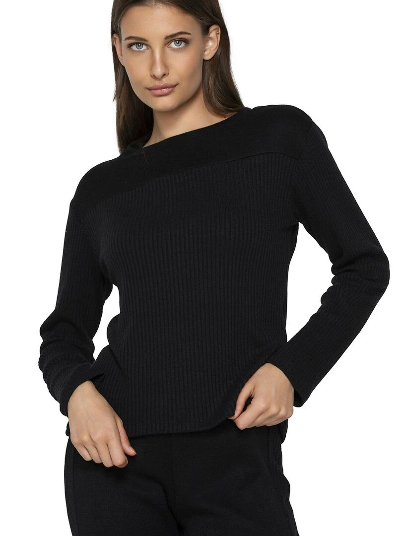 Sweatshirt Connected Noir