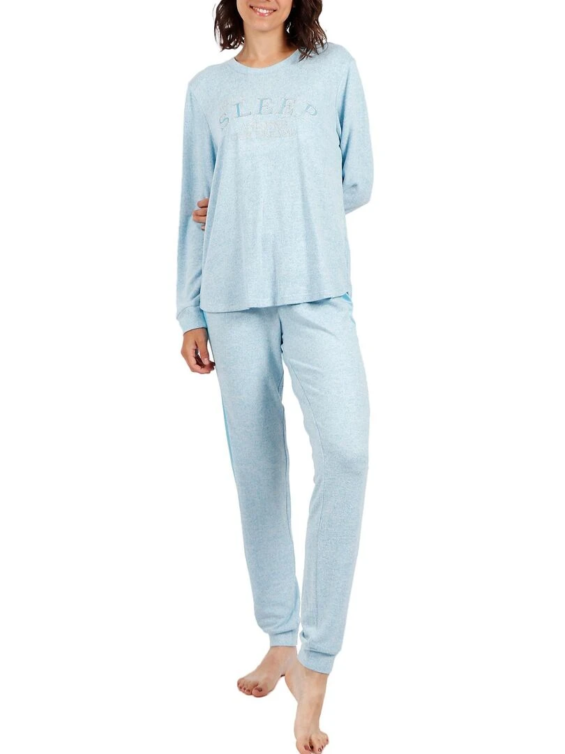 Tenue d'intérieur pyjama pantalon Sleep Bleu