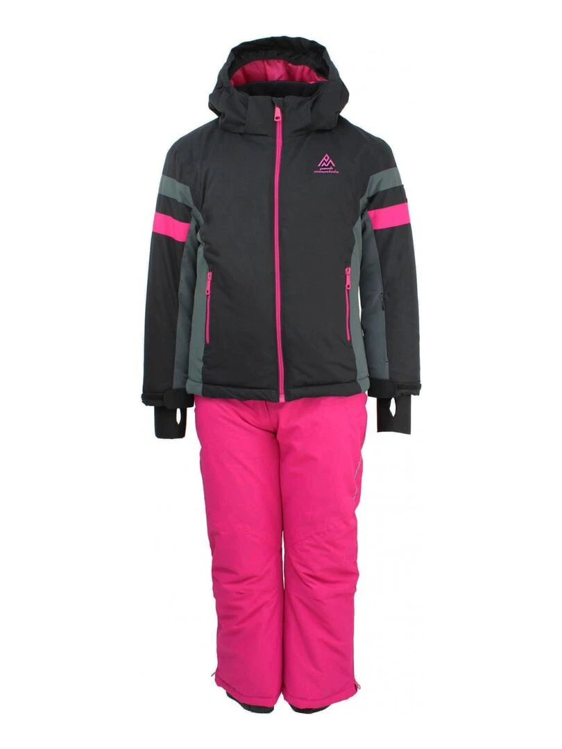 Ensemble de ski fille FANCEL PEAK MOUNTAIN Noir