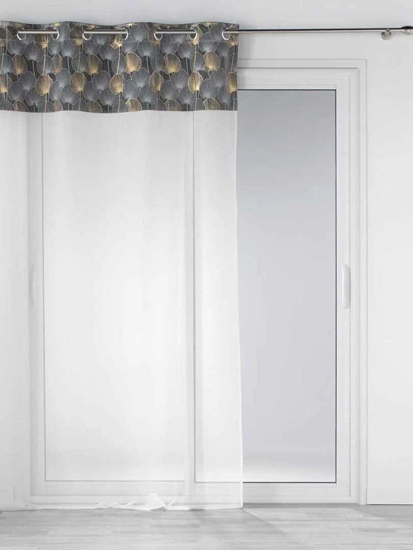 Panneau à oeillets Clairine   Gris