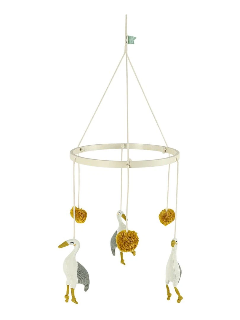 Mobile tricot HERON Beige