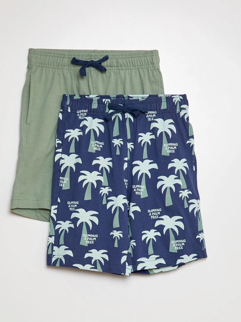 Lot de short hort de bain Bleu
