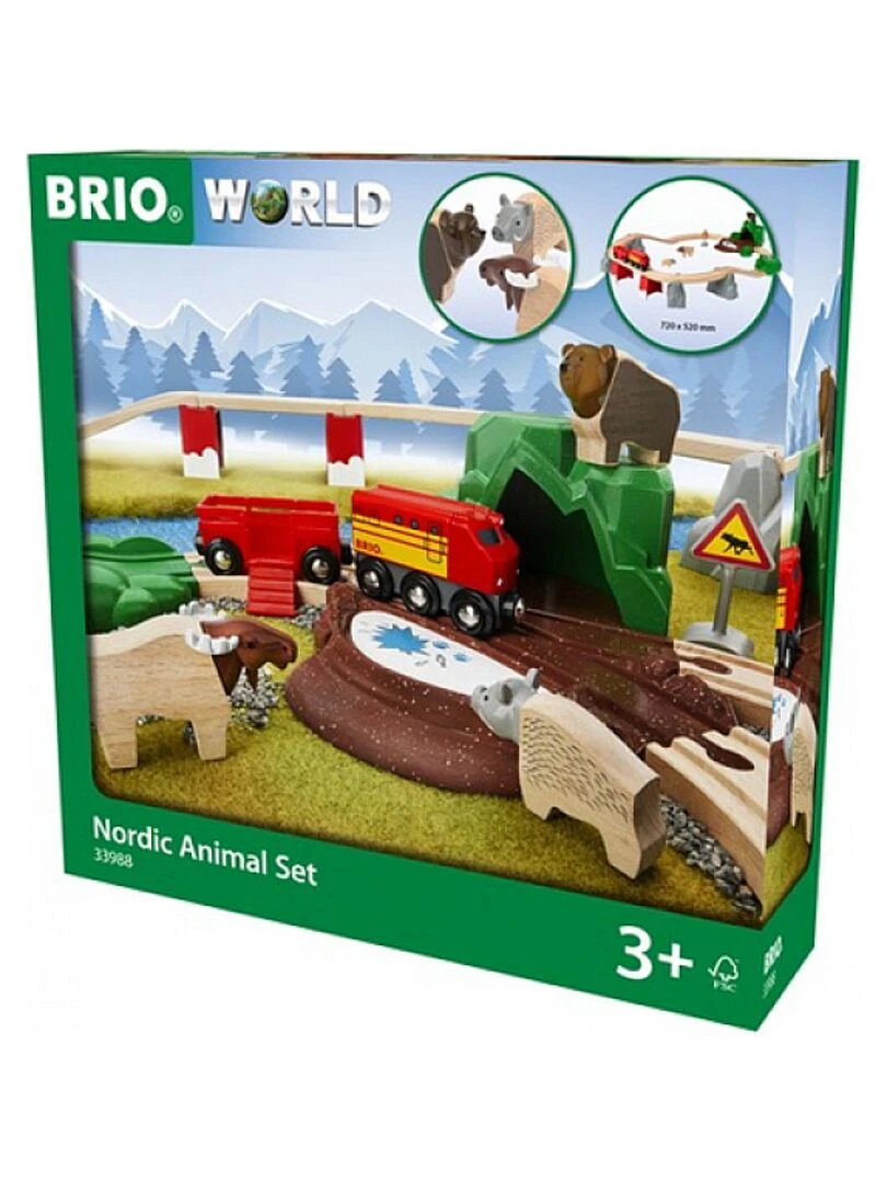 'brio' 33988 Grand Circuit Exploration Animaux Nordiques   N/A