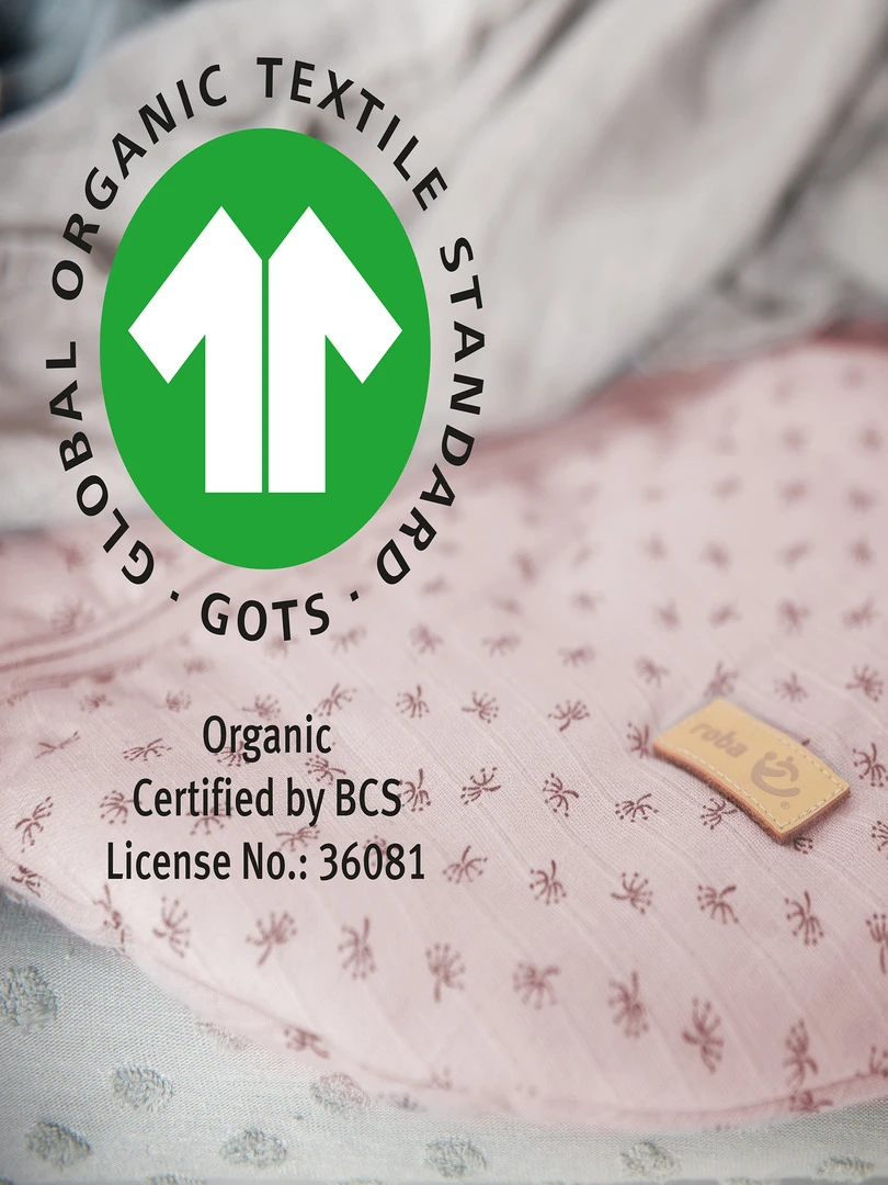 ROBA Organic Gigoteuse Bébé "Lil Planet"   Sac de Couchage D'été   Rose   Rose