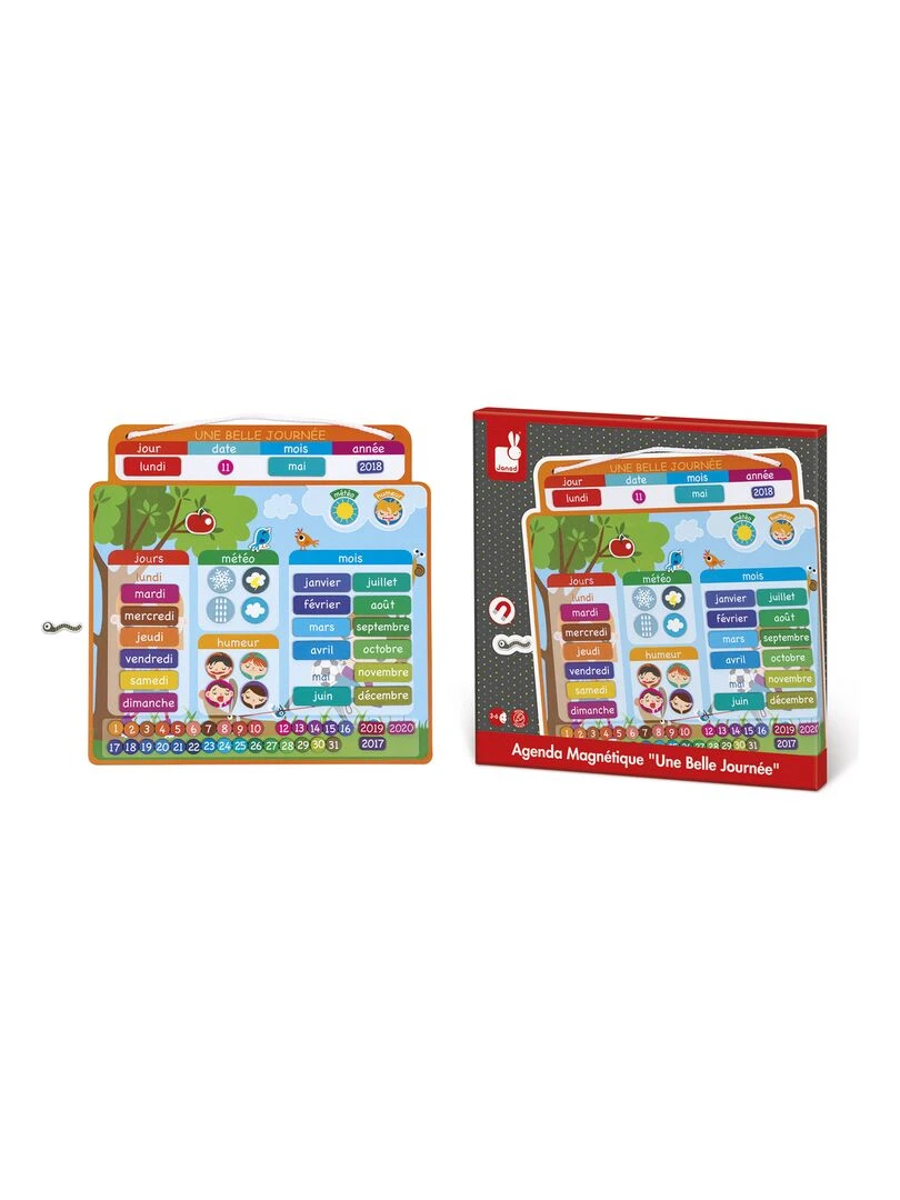Agenda magnétique Une belle journée   N/A