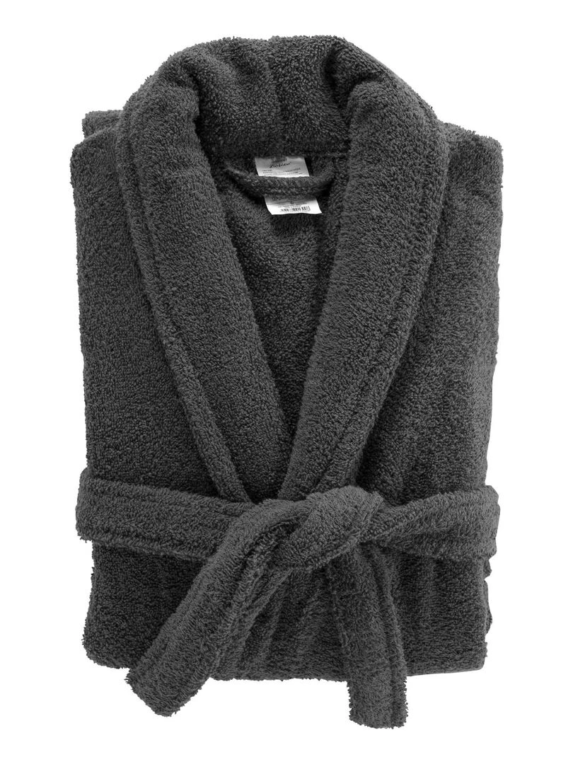 Peignoir Col Chale Collection Tendre bain Bleu foncé