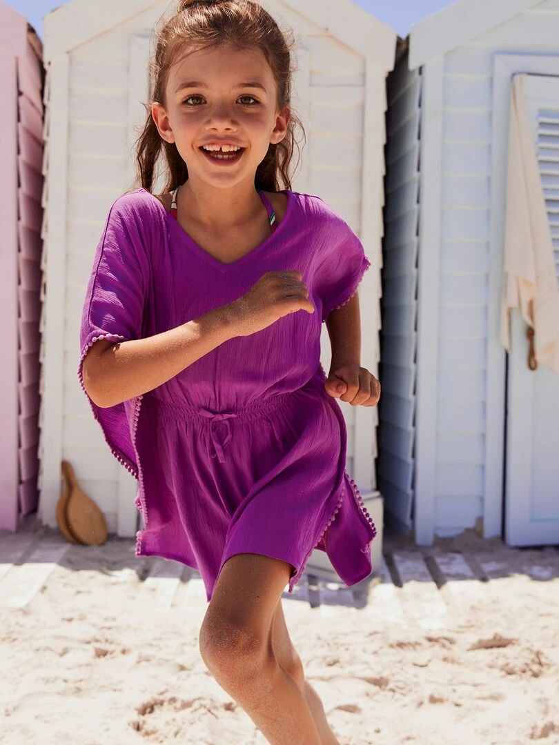 Robe de plage Violet