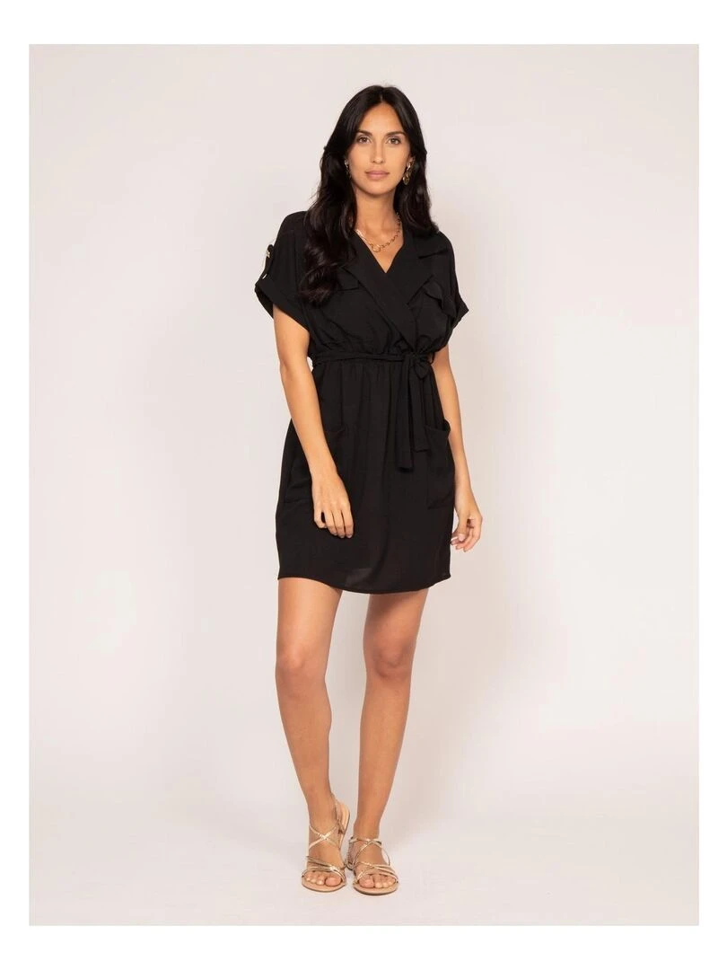 Robe courte IJOLY   Noir
