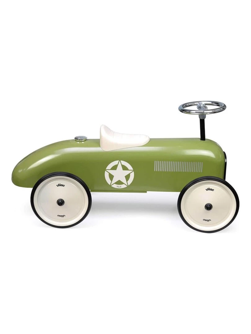 Porteur Vintage Voiture Kaki N/A