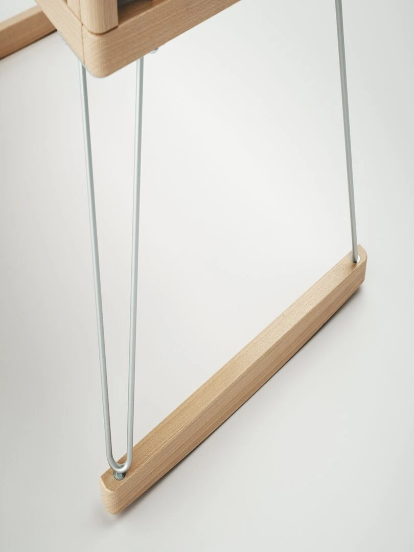 Jurababy   Berceau 40x80 Only Hêtre Verni   Marron clair