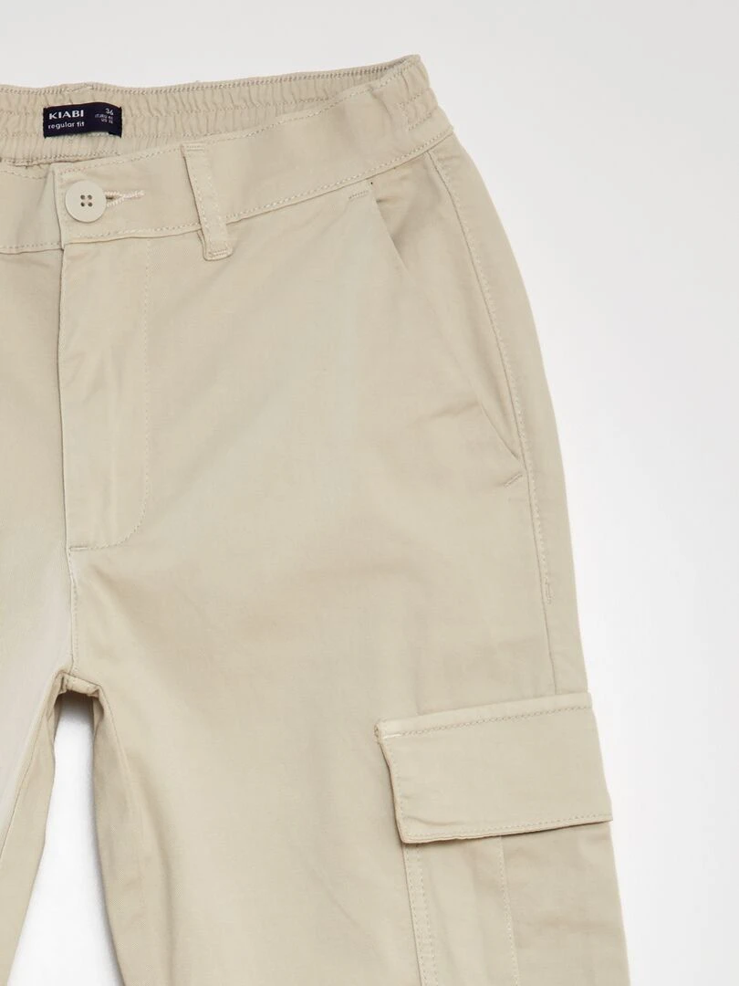 Pantalon avec poches   Sable