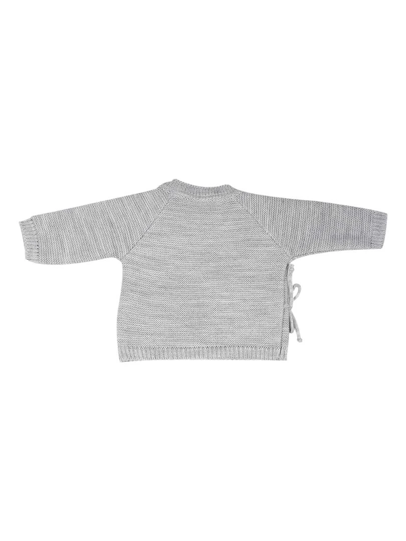 Brassière bébé en maille   Gris