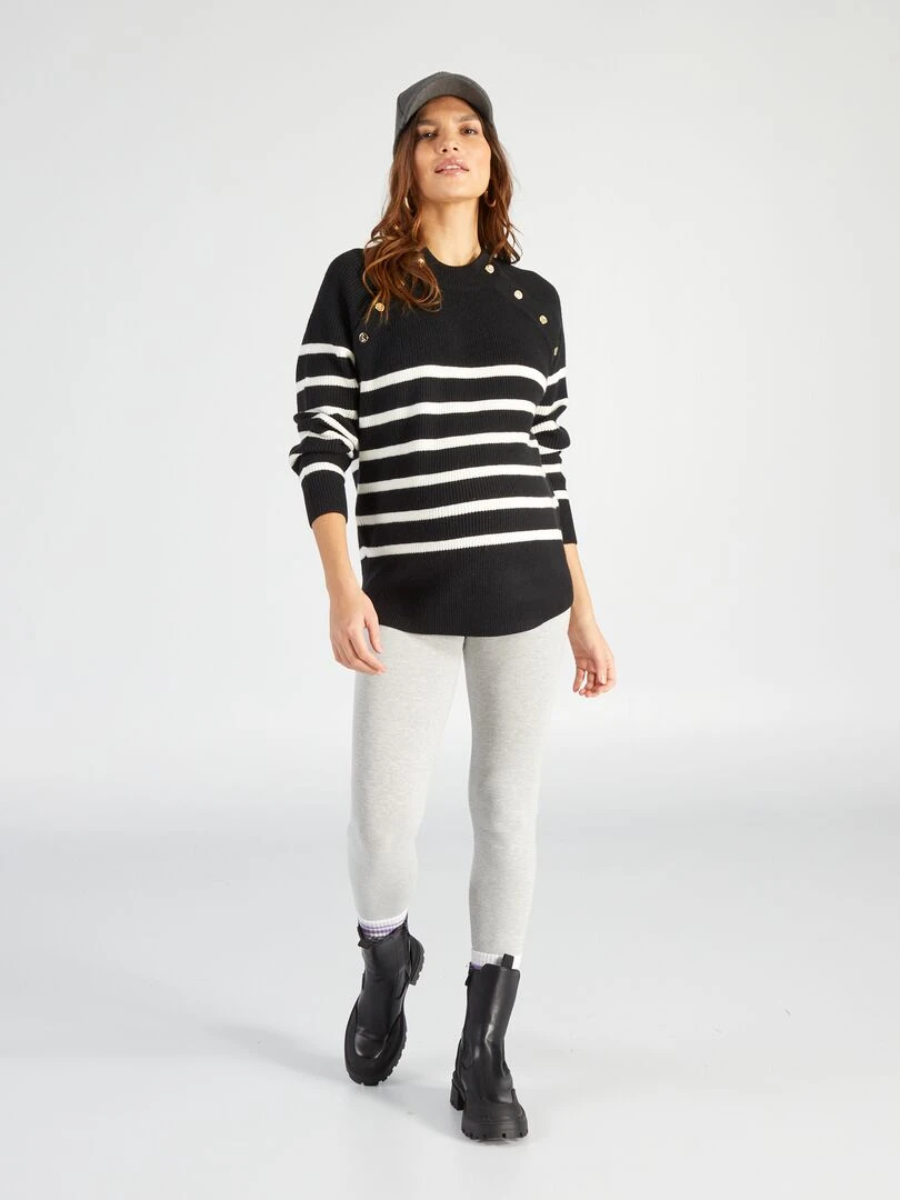 Legging maternité Gris