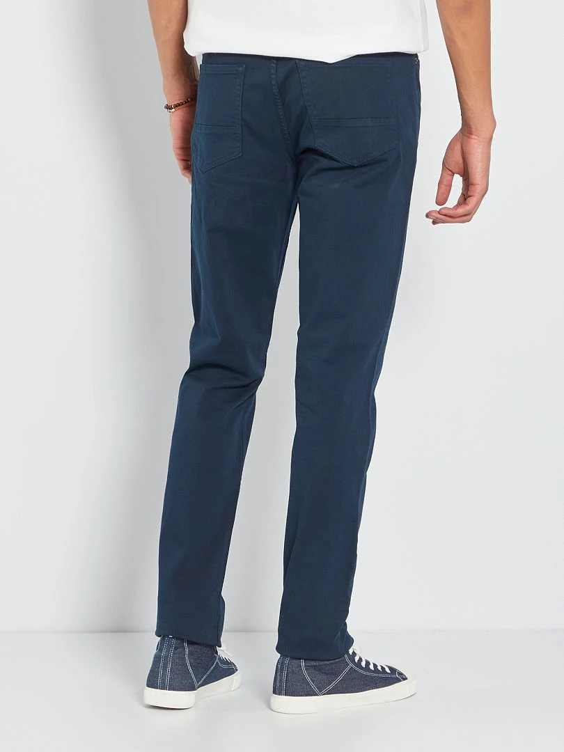 Pantalon slim L36 +1m90 Bleu marine